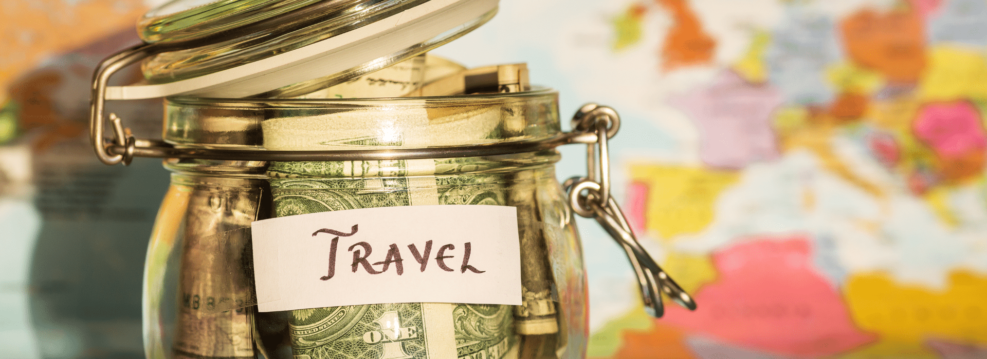 Travel savings jar representing budget-friendly Nantucket vacation planning