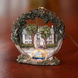 Ornament of Seven Sea Street Inn with a stand